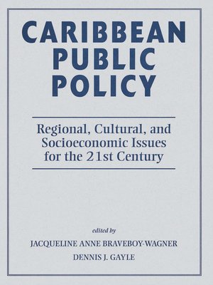 cover image of Caribbean Public Policy